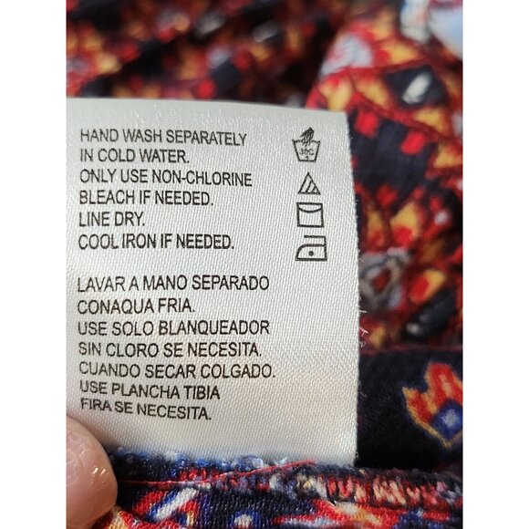 Bila Los Angeles Embroidered‎ Boho Tank Top Size Large - Picture 5 of 6